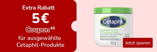 5 € Extra-Rabatt auf PZN 01874014 - Weitere Bedingungen siehe Fußnote 40
