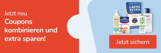 Coupons einlösen und mehrfach sparen