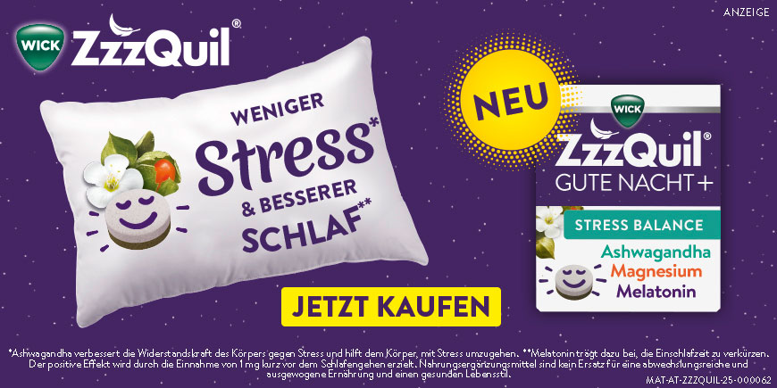 Wick ZzzQuil mit Ashwagandha, Magnesium und Melatonin
