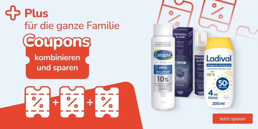 Coupons kombinieren und sparen