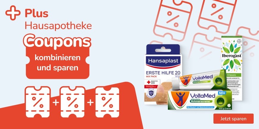 Coupons kombinieren und sparen
