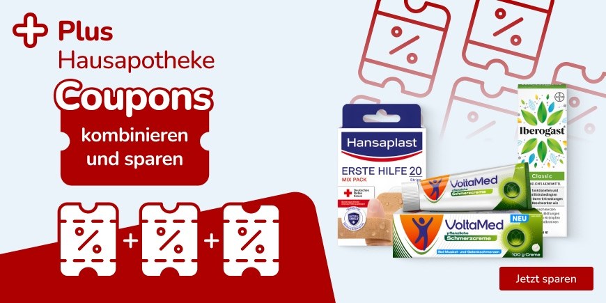 Coupons kombinieren und sparen