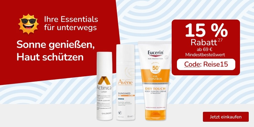 Sonne genießen, Haut schützen