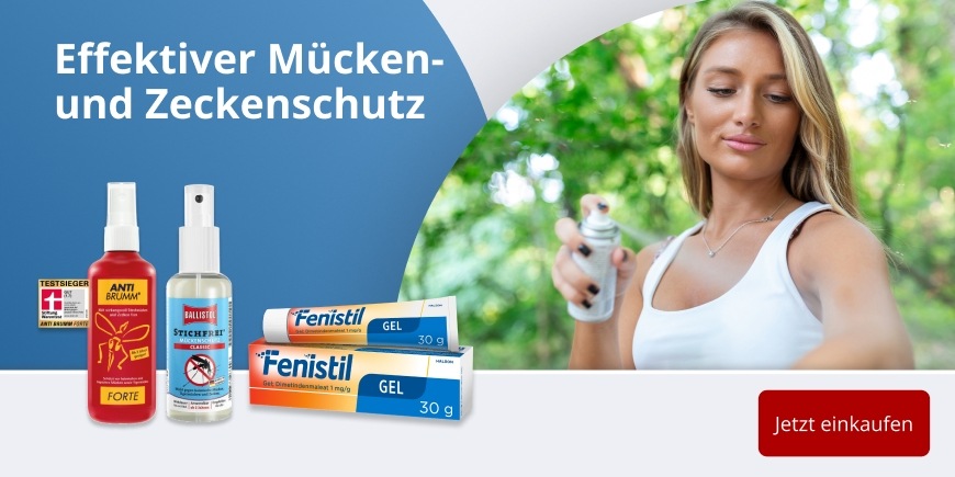 Effektiver Mücken- und Zeckenschutz
