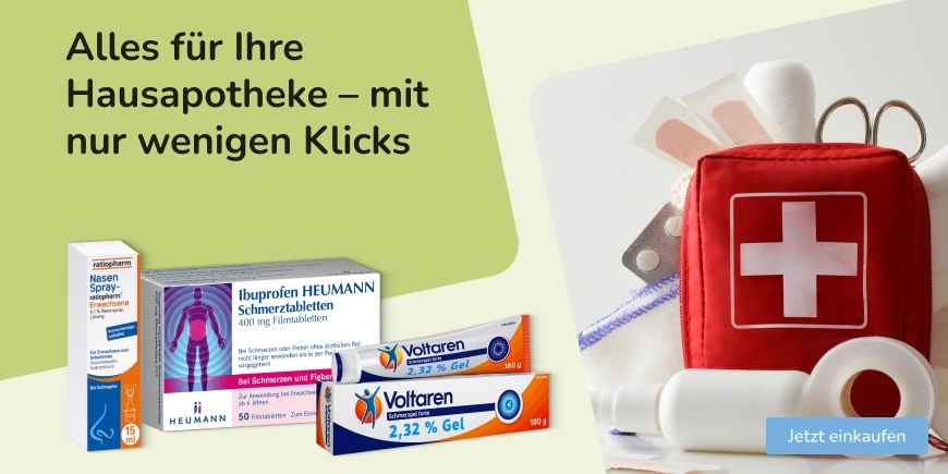 Alles für Ihre Hausapotheke